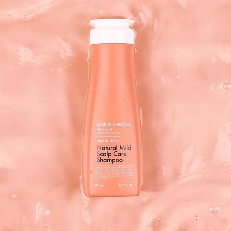 LOOK AT HAIR LOSS Natural Mild Scalp Care Shampoo 500ml