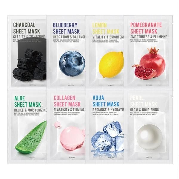 Eunyul Purity Mask Sheet  Korea 8 Types