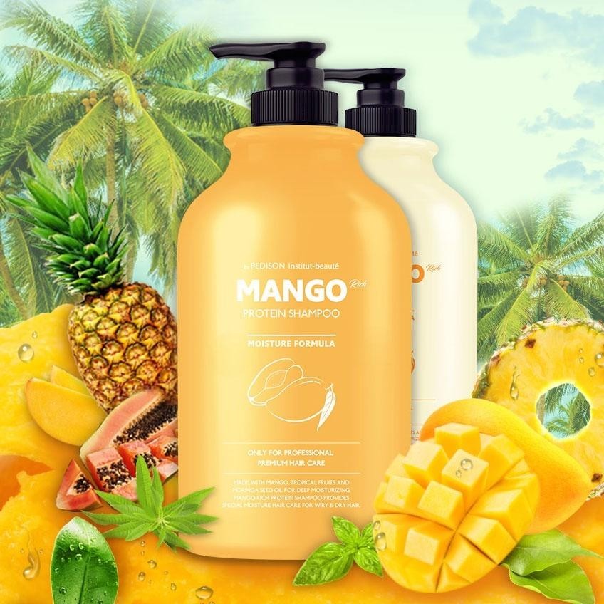 Pedison Institute Beaute Mango Rich Shampoo/LPP Treatment 500ml