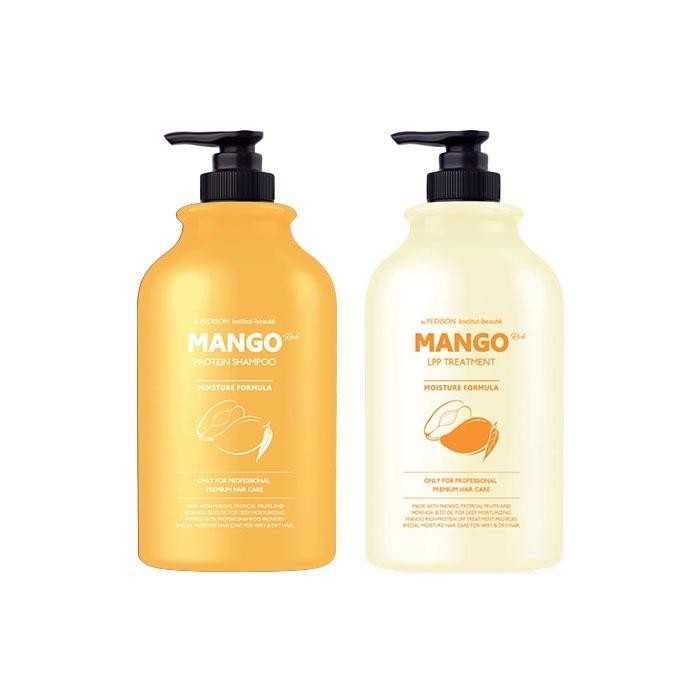 Pedison Institute Beaute Mango Rich Shampoo/LPP Treatment 500ml