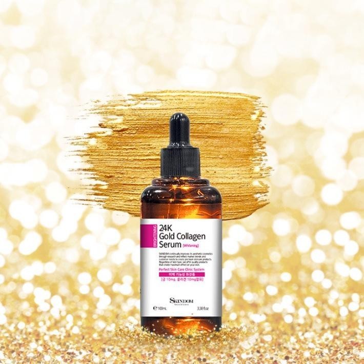 SKINDOM 24K Gold Collagen Serum (Whitening) 100ml