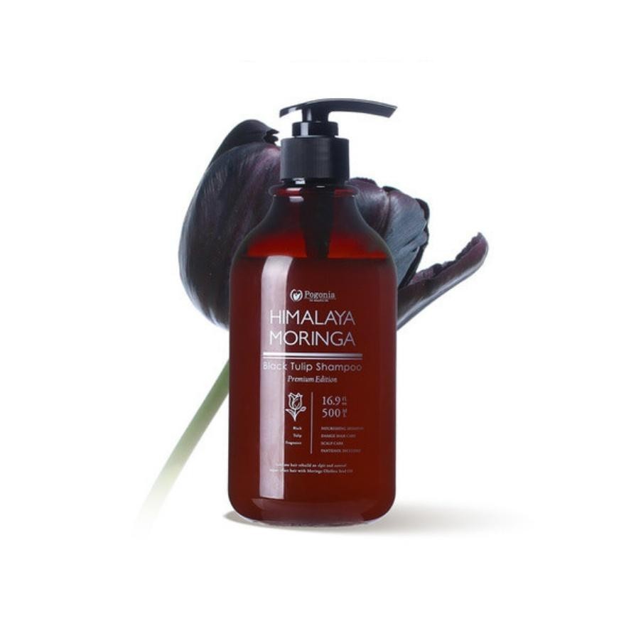 POGONIA Himalaya Moringa Black Tulip Shampoo 500ml