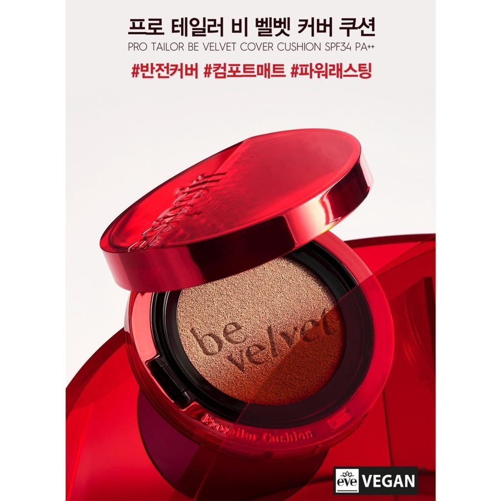 Espoir PRO TAILOR BE VELVET COVER CUSHION SPF34 PA++ 13g