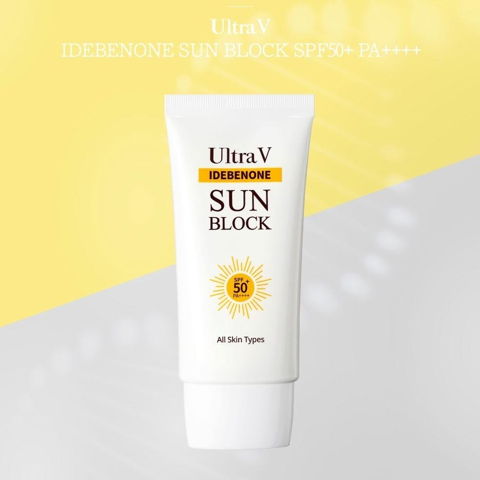 Ultra V Idebenone Sun Block SPF50+ PA++++ 50ml