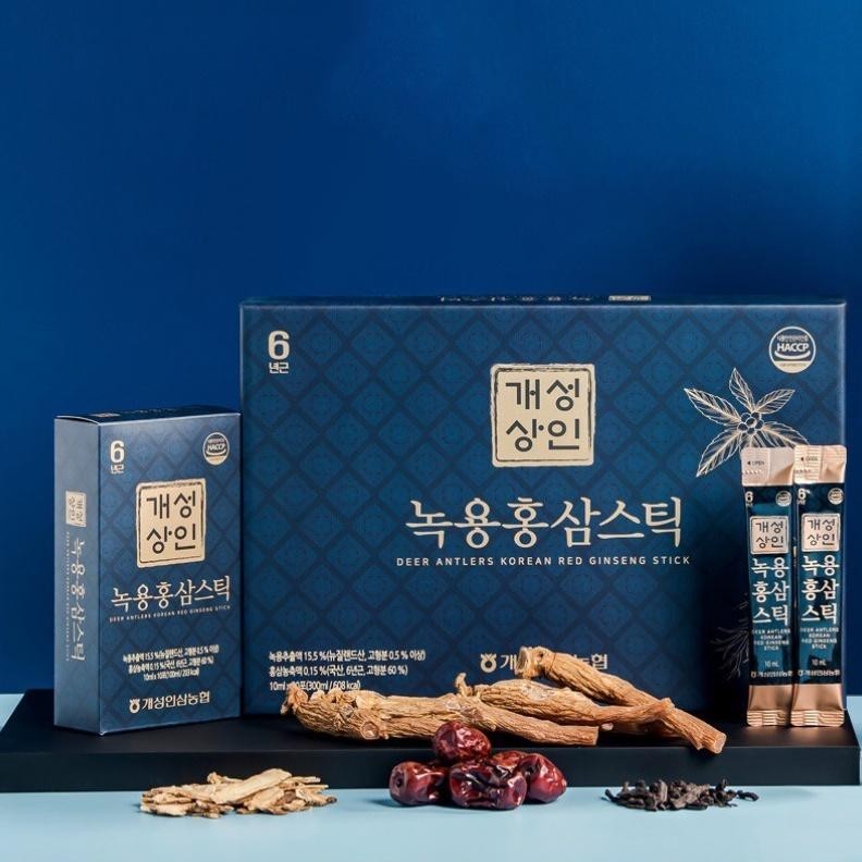 [LVX] Korea Red Ginseng Deer Antlers Korean Red Ginseng Stick 10ml * 30P