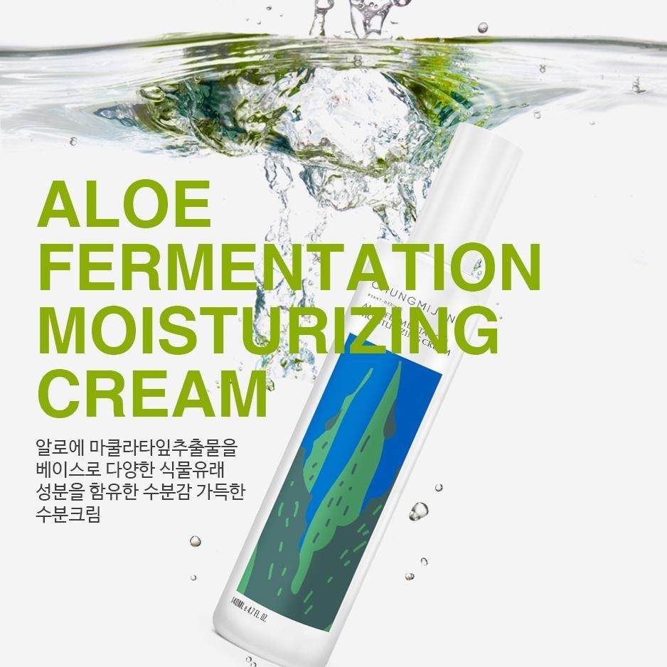 Chungmijung Aloe Fermentation Organic Moisturizing Cream 140ml