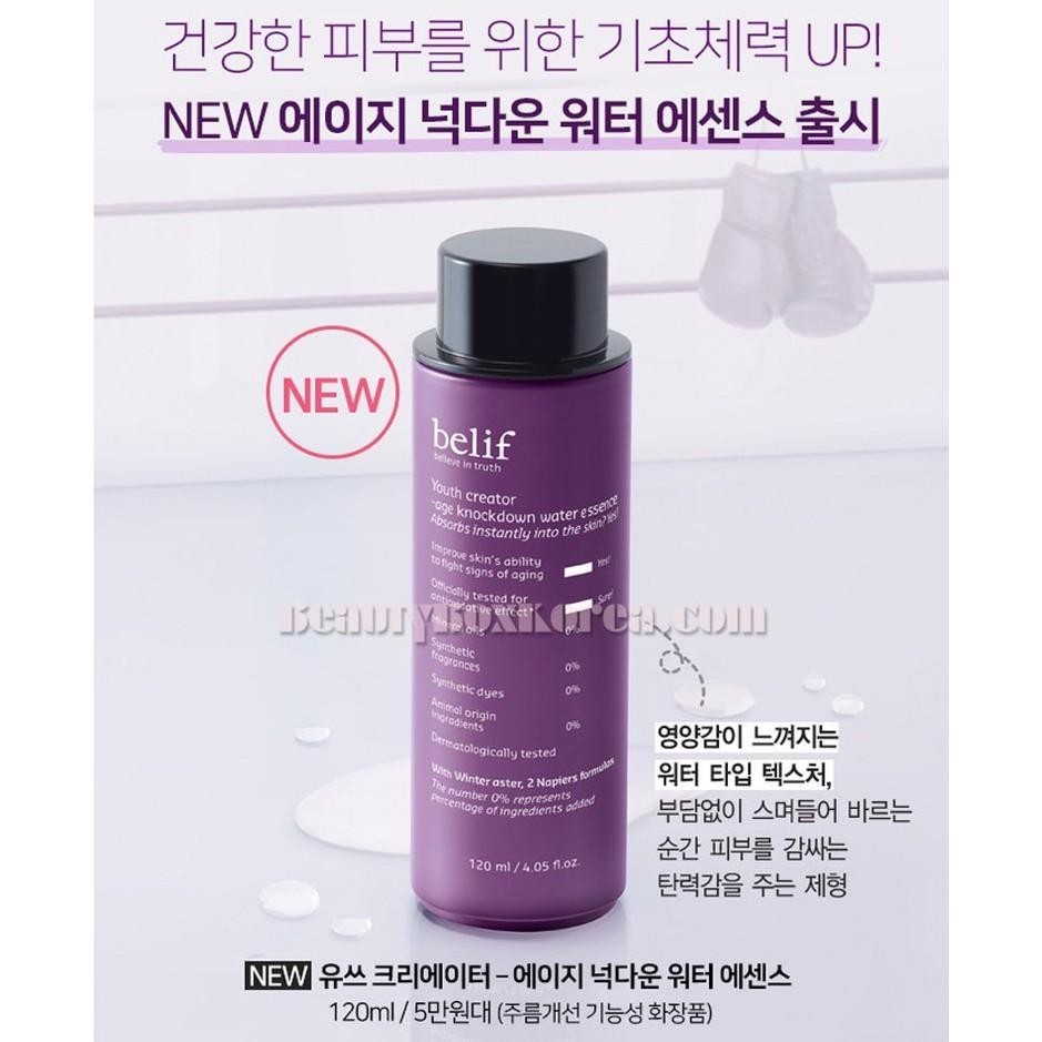 Belif Youth Creator Age Knockdown Water Essence 120ml