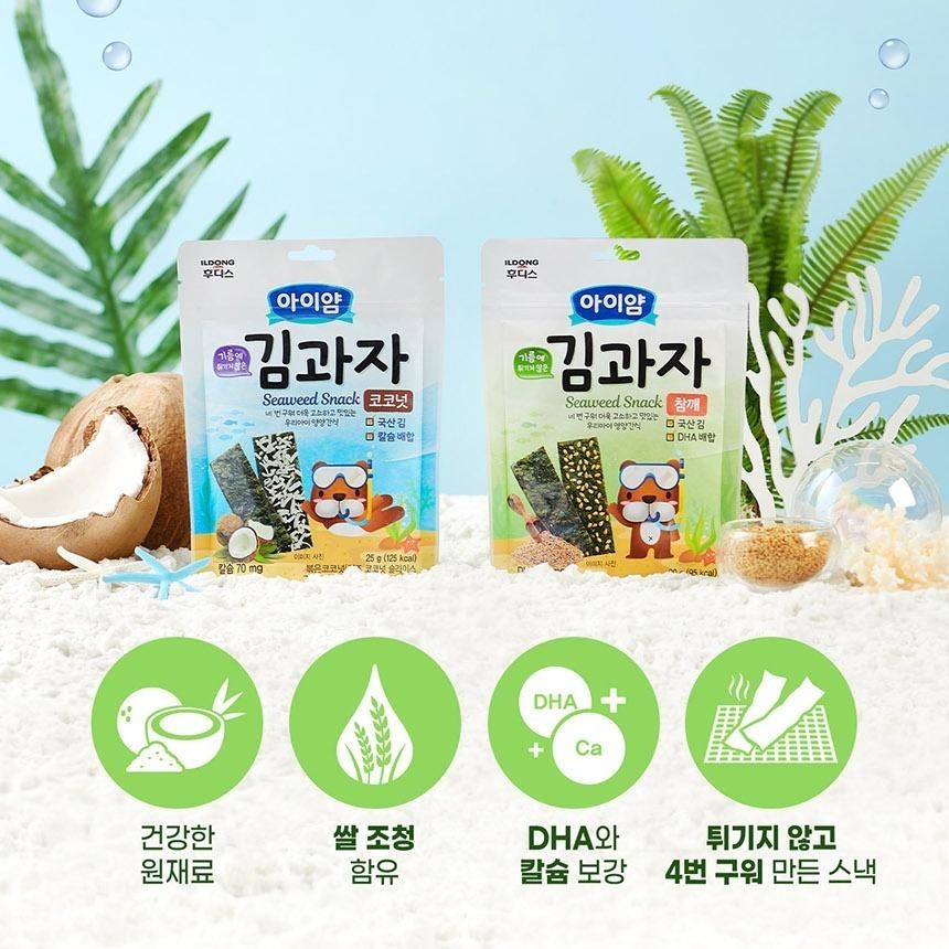 ILDONG Foodies Baby/Kids Seaweed Snack 20g