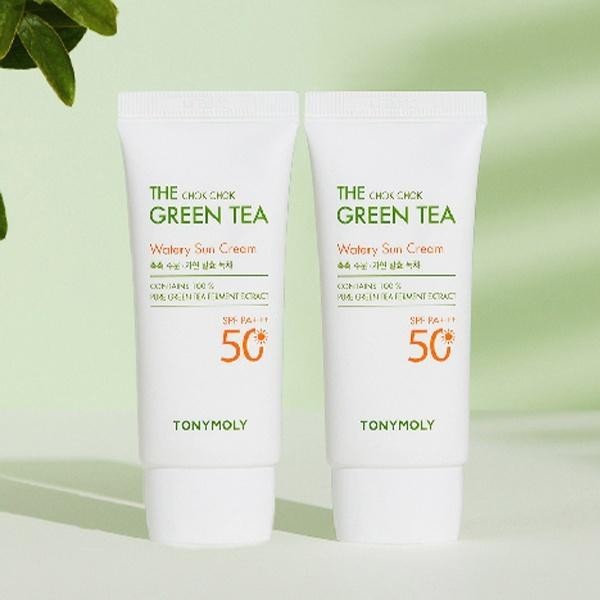 TONYMOLY The Chok Chok Green Tea Watery Sun Cream 50ml