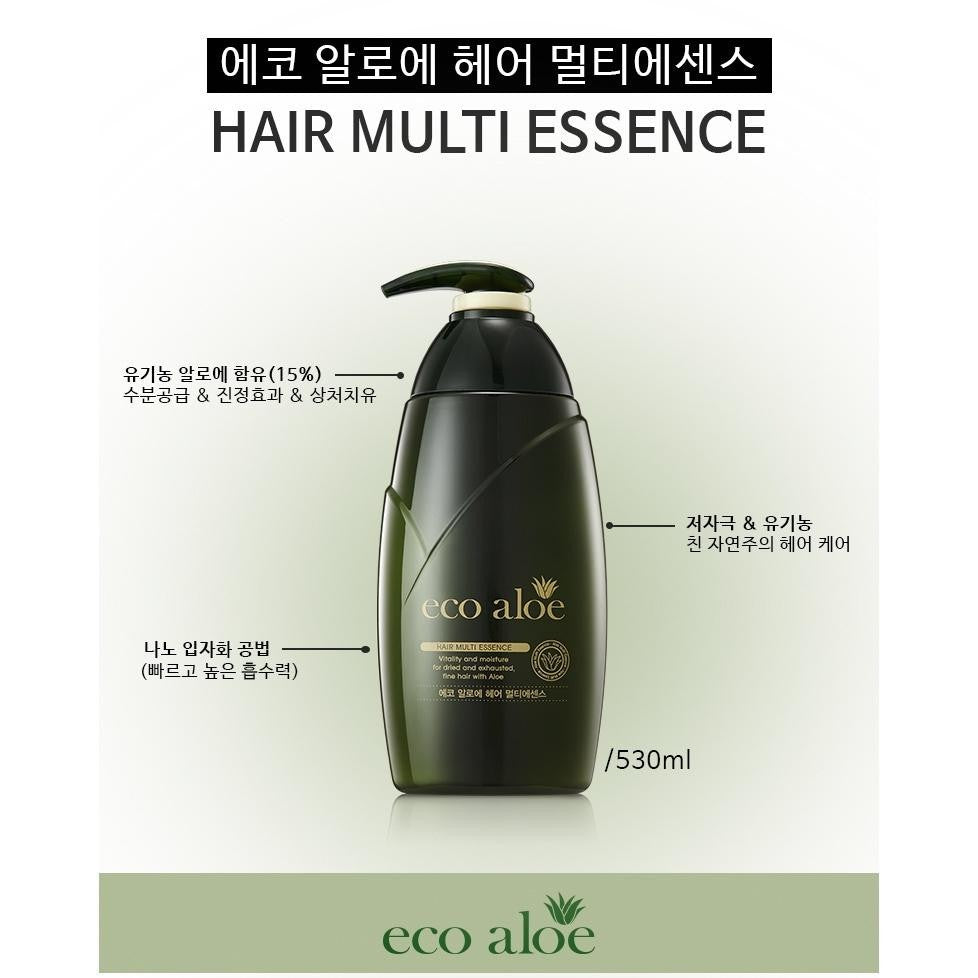 Rosee Eco Aloe Hair Multi Essence 530ml