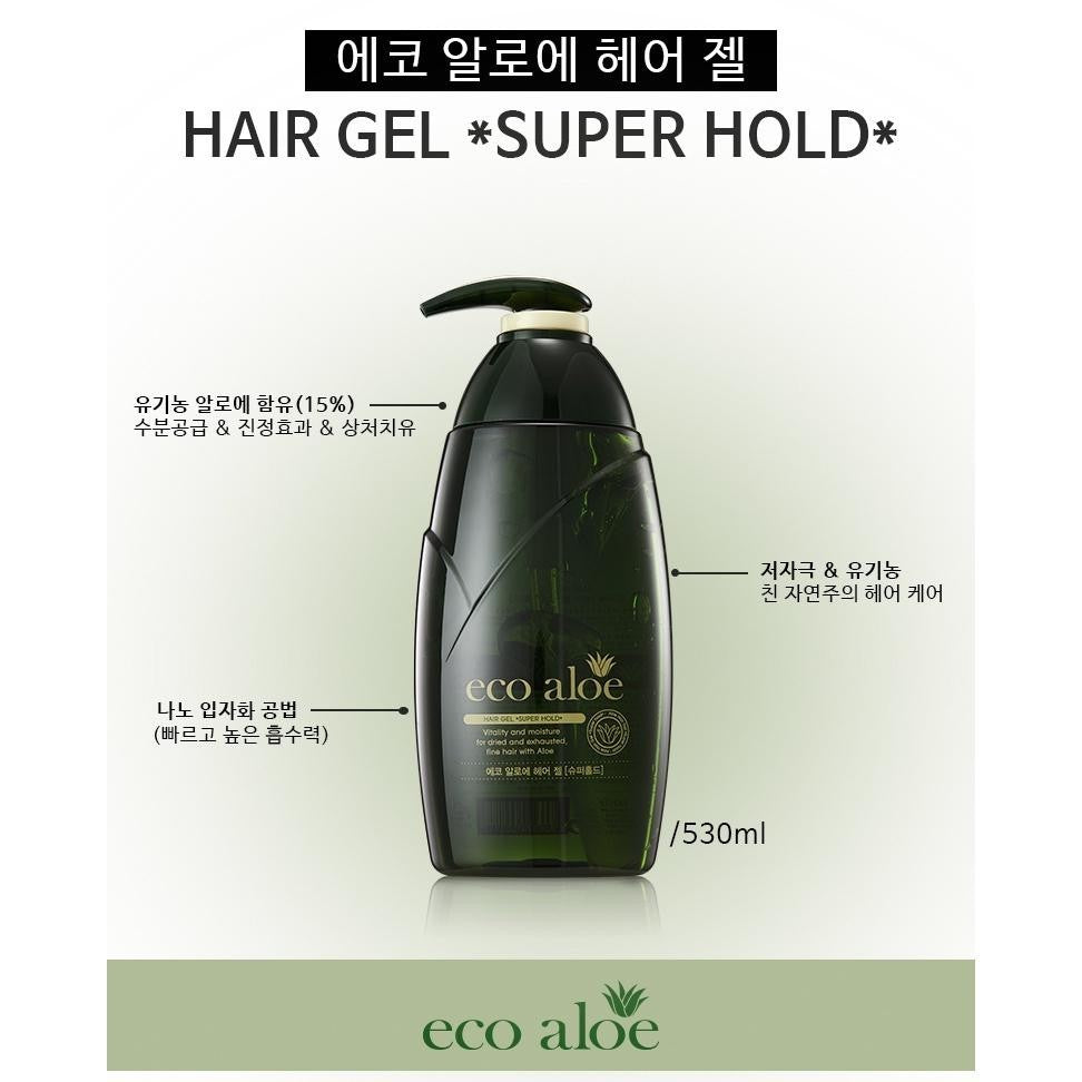 Rosee Eco Aloe Hair Gel 530ml