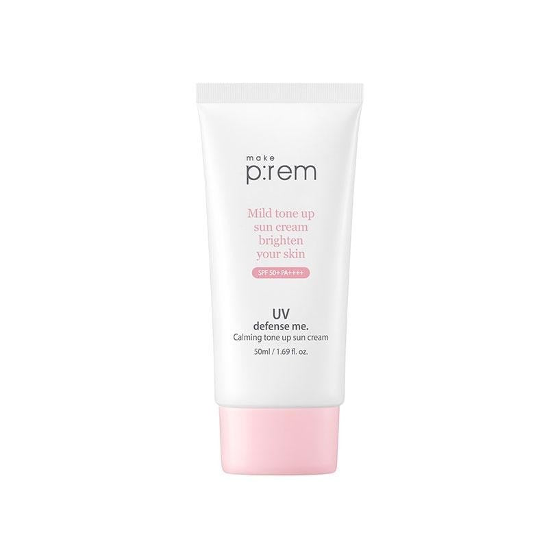 make p:rem UV Defense me. Calming Tone Up Sun Cream SPF50+,PA++++ 50ml
