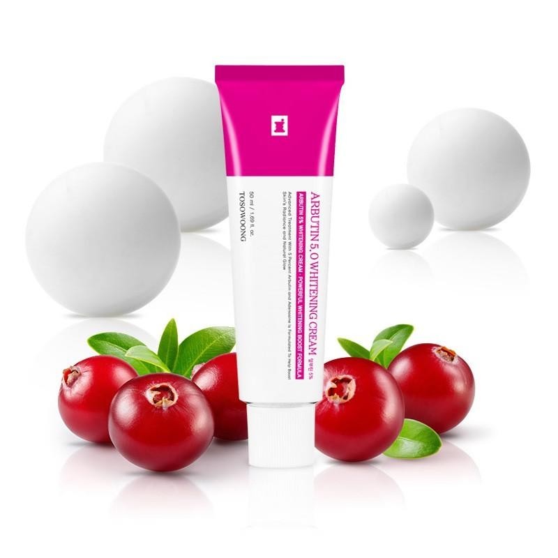 TOSOWOONG Arbutin 5% Whitening Cream 50g