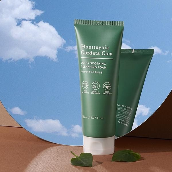 TONYMOLY Houttuynia Cordata Cica Quick Soothing Cleansing Foam 150ml