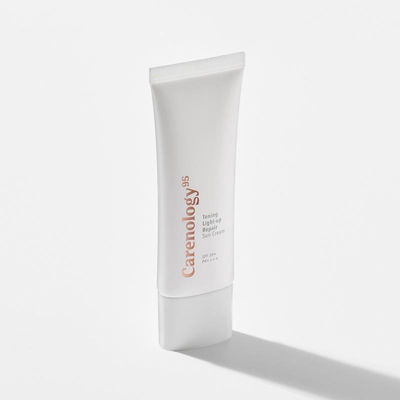 Carenology Toning Light-Up Repair Sun Cream SPF50+ PA++++ 45ml