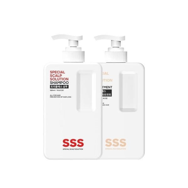 SSS pH Balancing Hair Loss Relief Shampoo/Treatment 580ml