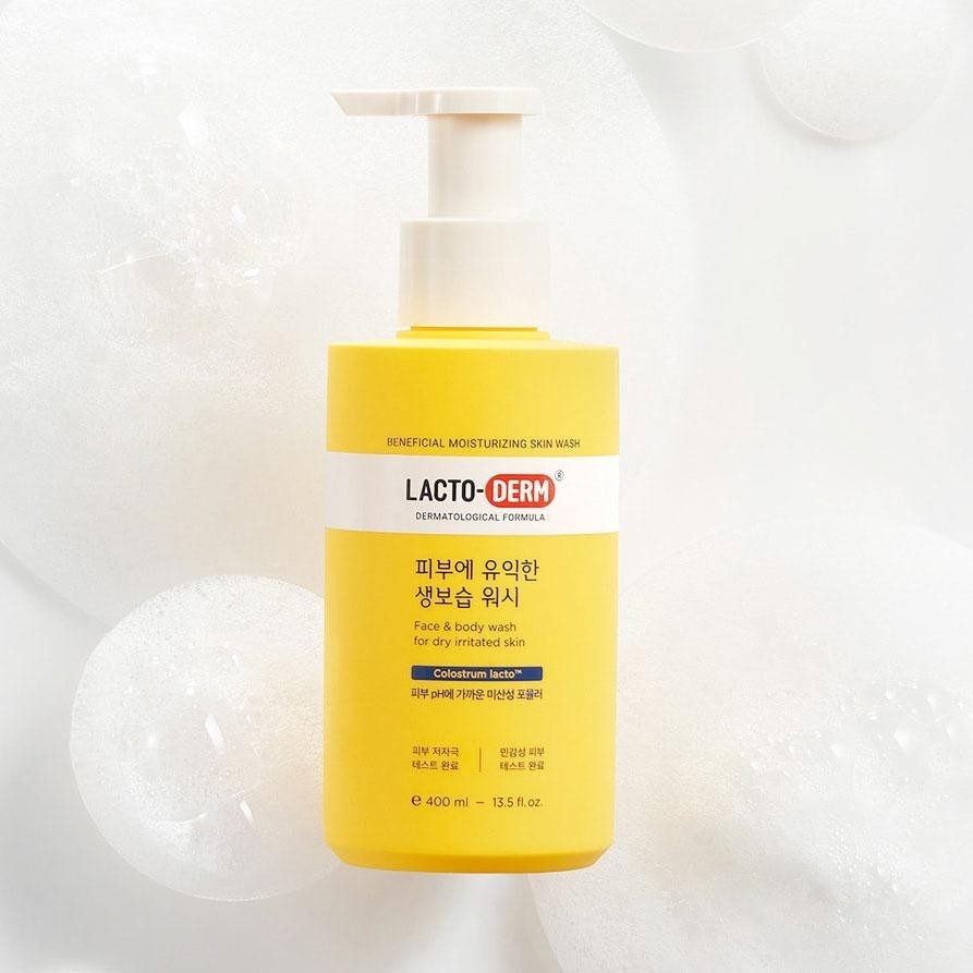 Lactoderm Beneficial Moisturizing Skin Wash 400ml