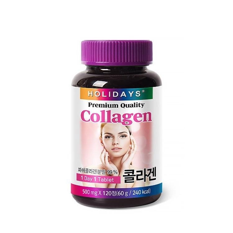 Holidays Collagen 500mg * 120 Tablets (60g)