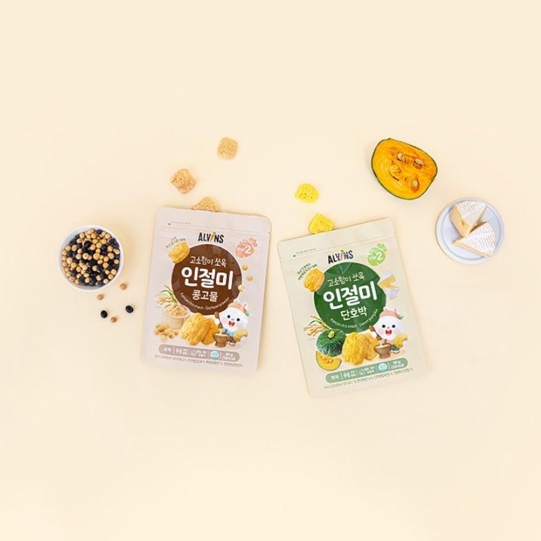 Alvins Korean Rice Snack Injeolmi 30g