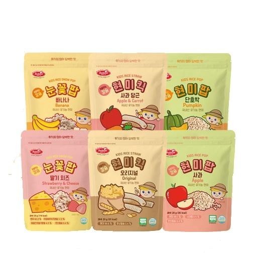Bebest Kids Calcium Brown Rice Snack 20g