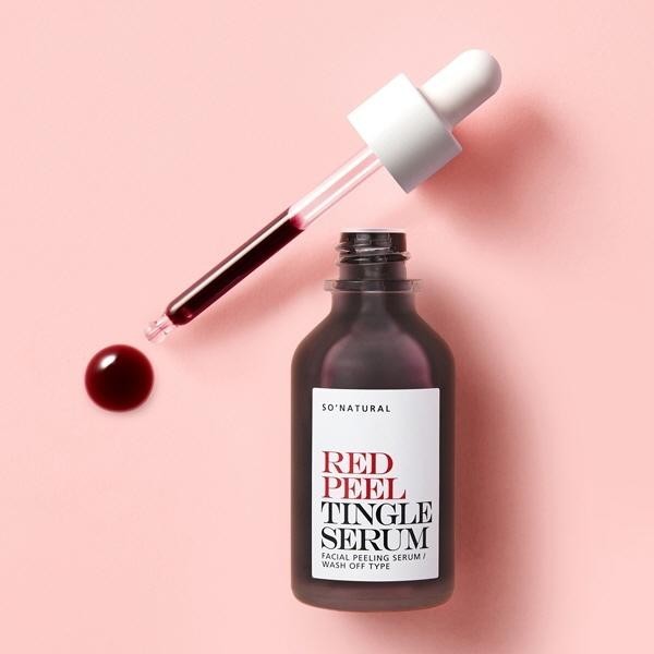 SO NATURAL Red Peel Tingle Serum AHA/BHA 35ml