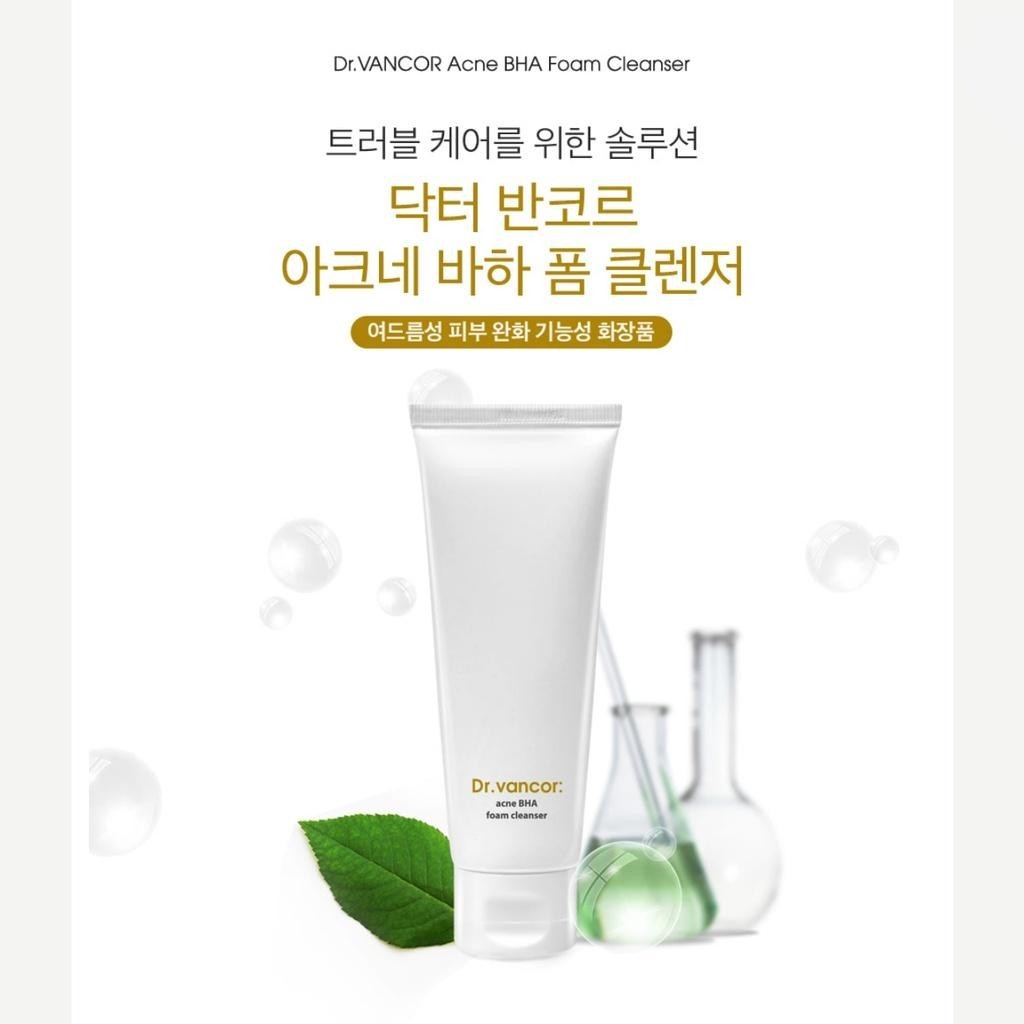 VANCOR Dr. Vancor Acne BHA Foam Cleanser 120ml