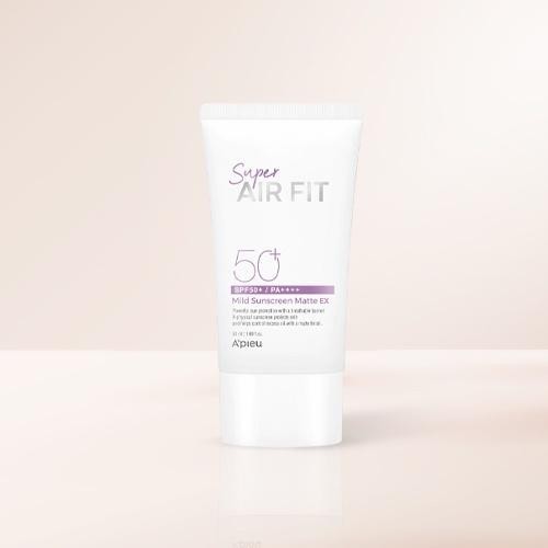 apieu Super Air Fit Mild Sun Cream No Sebum EX 50ml
