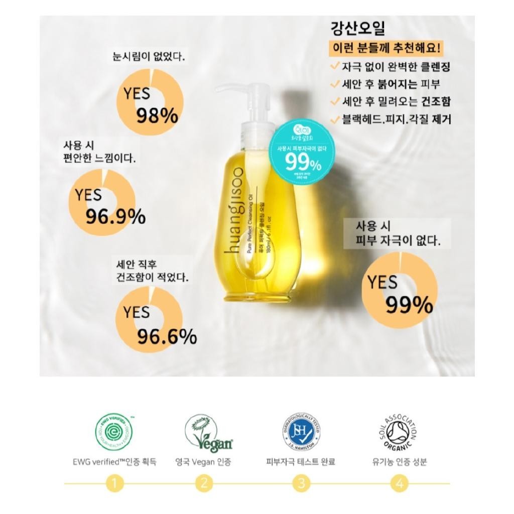 Huangjisoo Pure Perfect Cleansing Oil 180ml