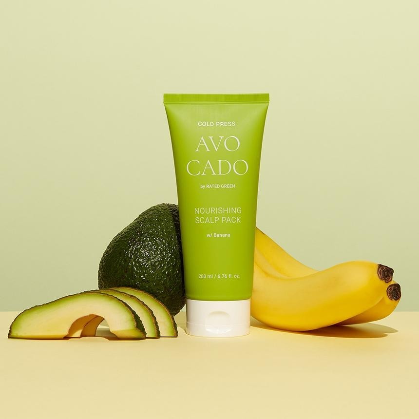RATED GREEN Cold Press Avocado Nourishing Scalp Pack 200ml