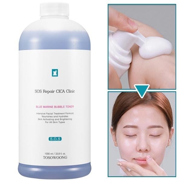 TOSOWOONG Blue Marine Bubble Toner 1000ml