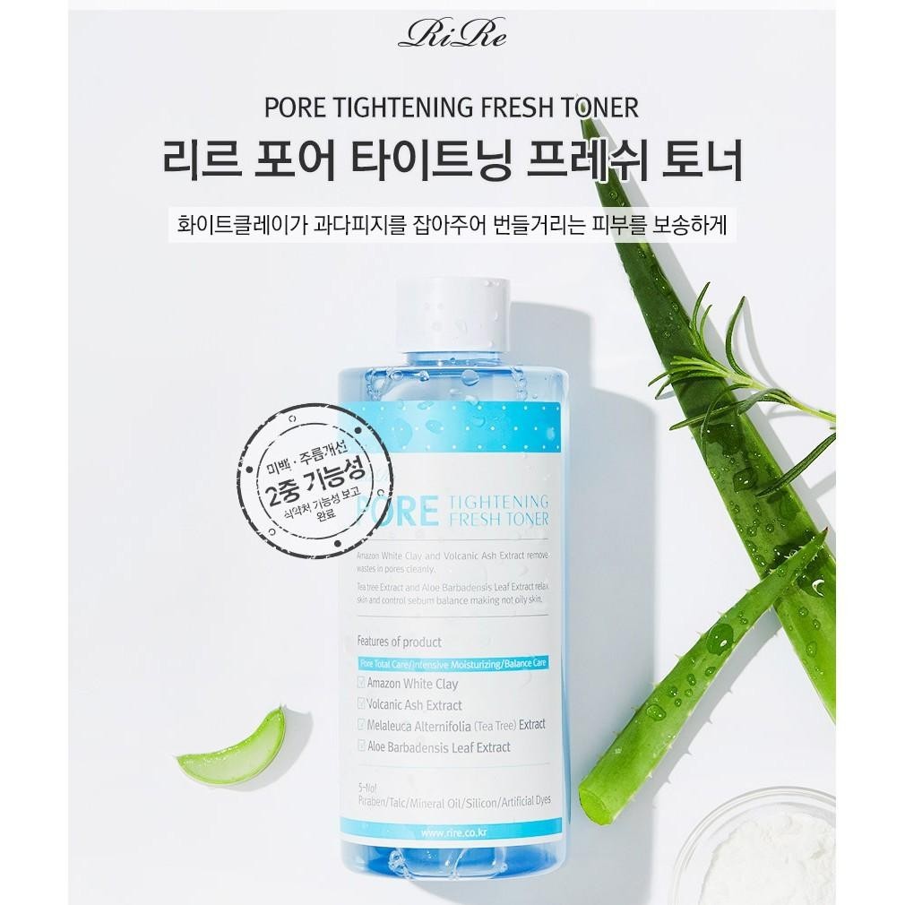 Rire Pore Tightening Fresh Toner 300ml