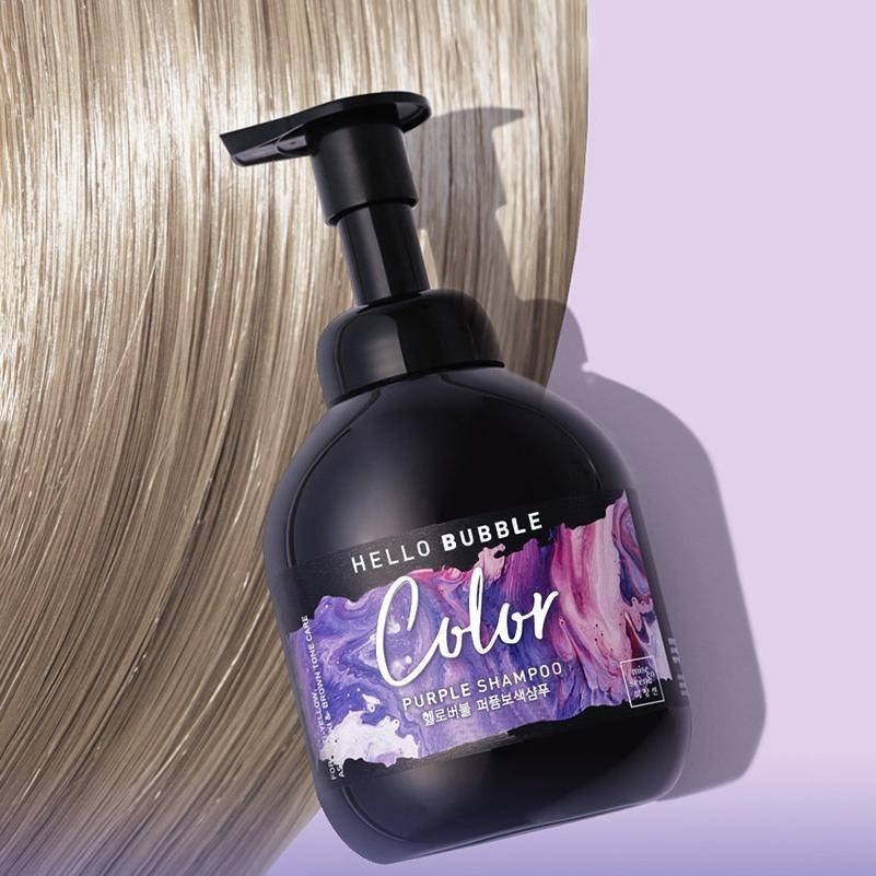 Mise en scene Hello Bubble Color Purple Shampoo 400ML