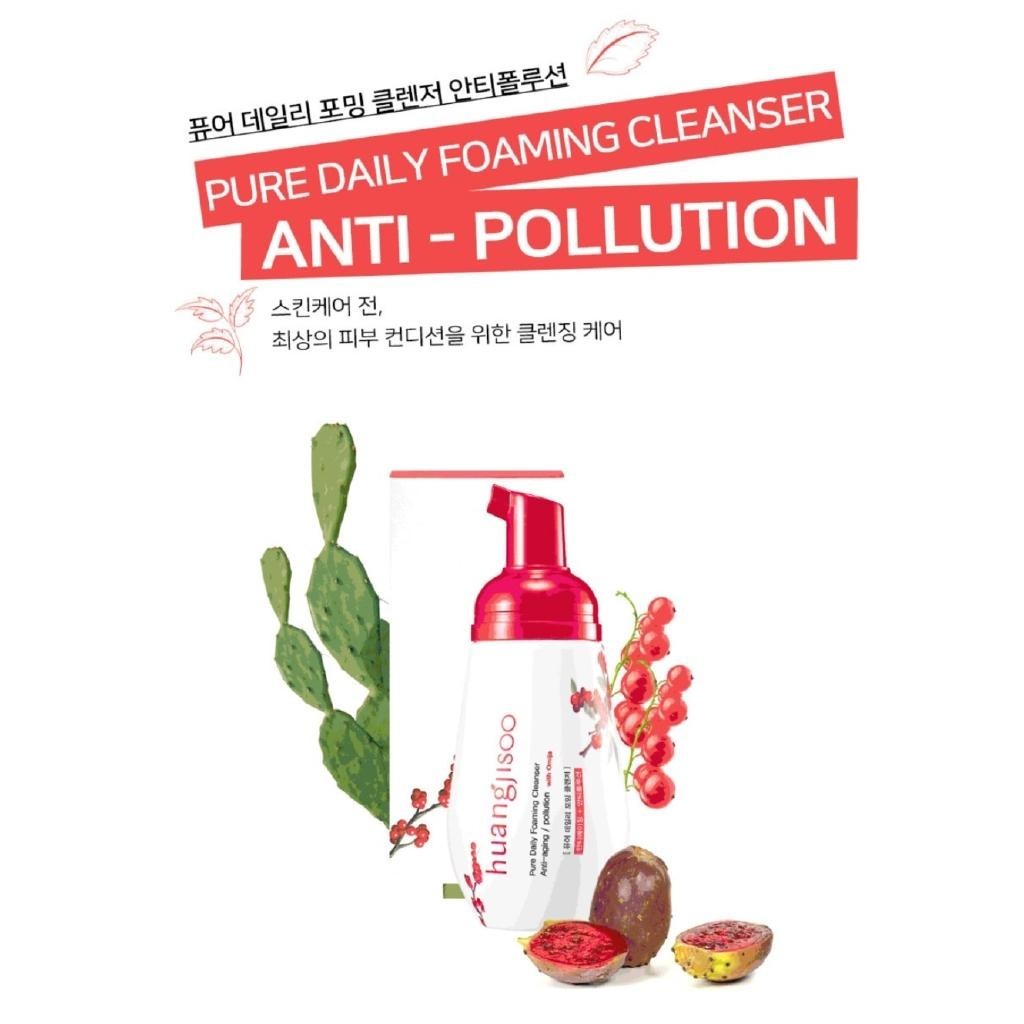 Huangjisoo Pure Daily Foaming Cleanser 180ml