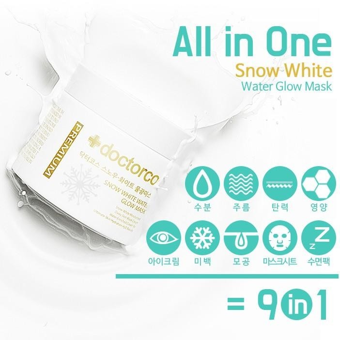 Doctorcos Snow White Water Luminous Mask 110ml