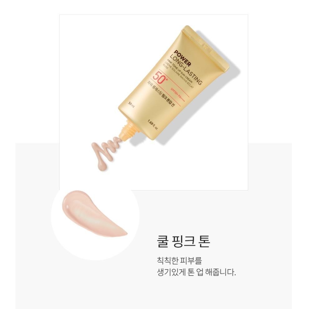 TheFaceShop Power Long Lasting Pink Tone Up Sun SPF50+ PA++++ 50ml