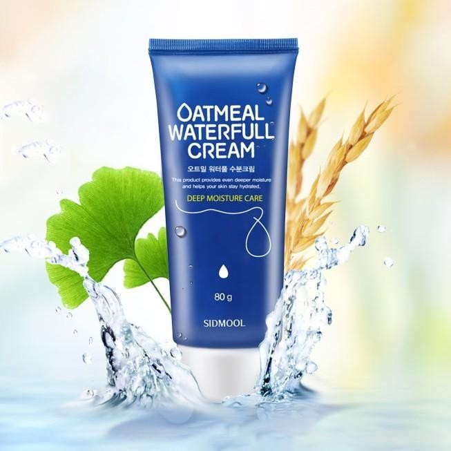 Sidmool Oatmeal Waterful Moisture Cream 80g