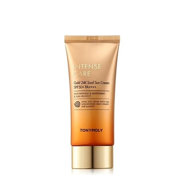 TONYMOLY Intense Care Gold 24K Snail Sun Cream SPF50 + PA ++++ 50ml