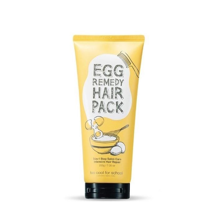TooCoolForSchool Egg Remedy Hair Pack 200g
