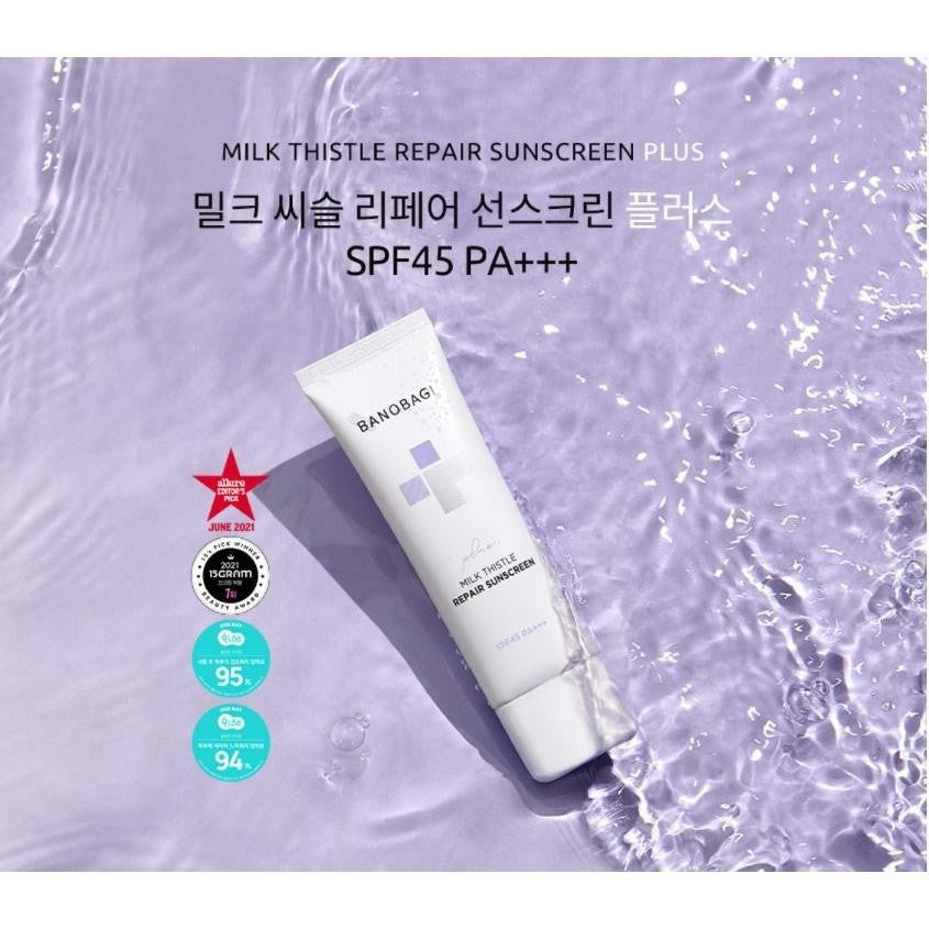 Banobagi Milk Thistle Repair Sunscreen plus SPF45 PA+++ 50ml