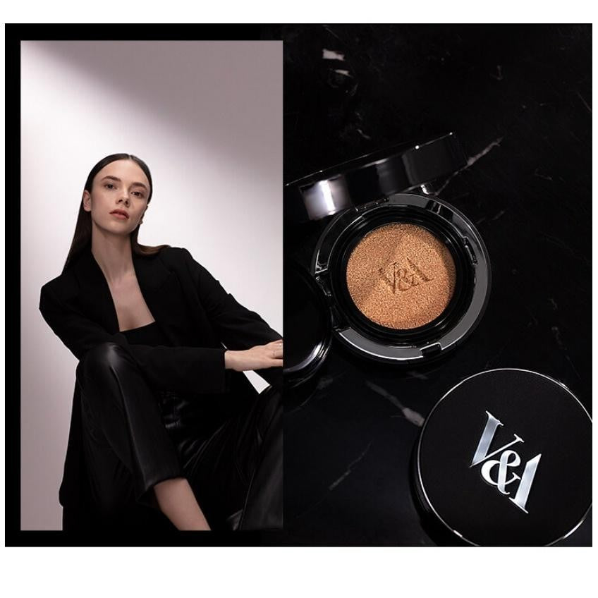 V&A Beauty Long Wear Cushion Foundation (Original Product + Refill)