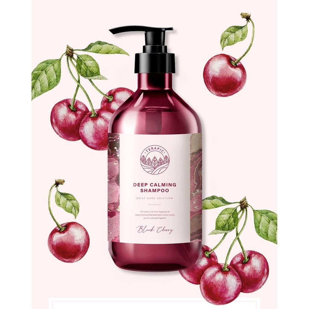 TERAPIC Deep Calming Shampoo Black Cherry 1000ml