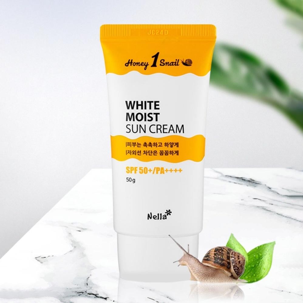 Nella Honey 1 Snail White Moist Sun Cream 50ml