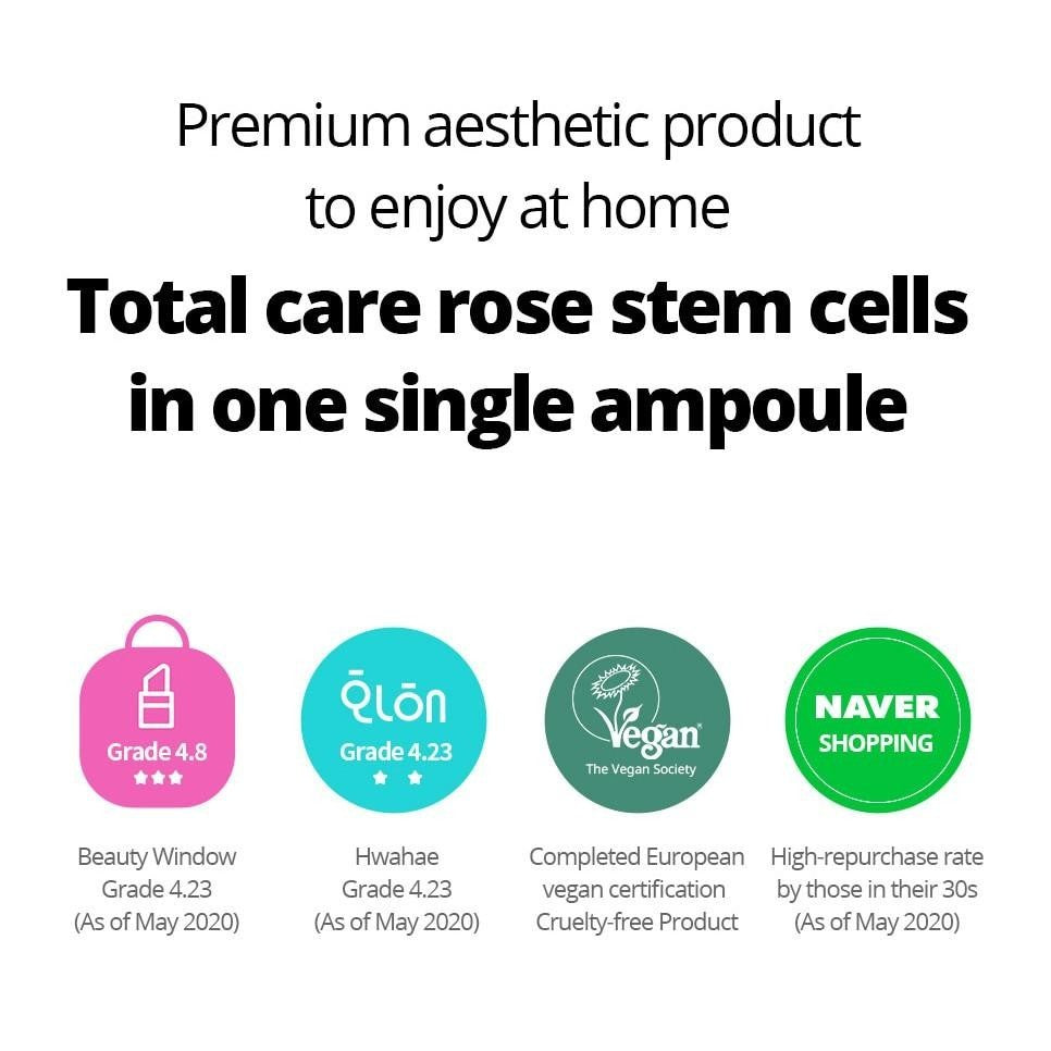 Bonajour Rose Stem Cell Ampoule 30ml