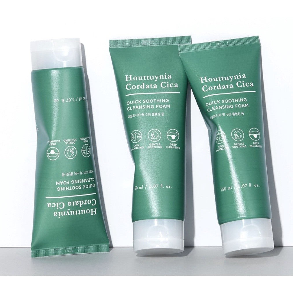 TONYMOLY Houttuyina Cordata cica Quick Soothing Cleansing Foam 150ml