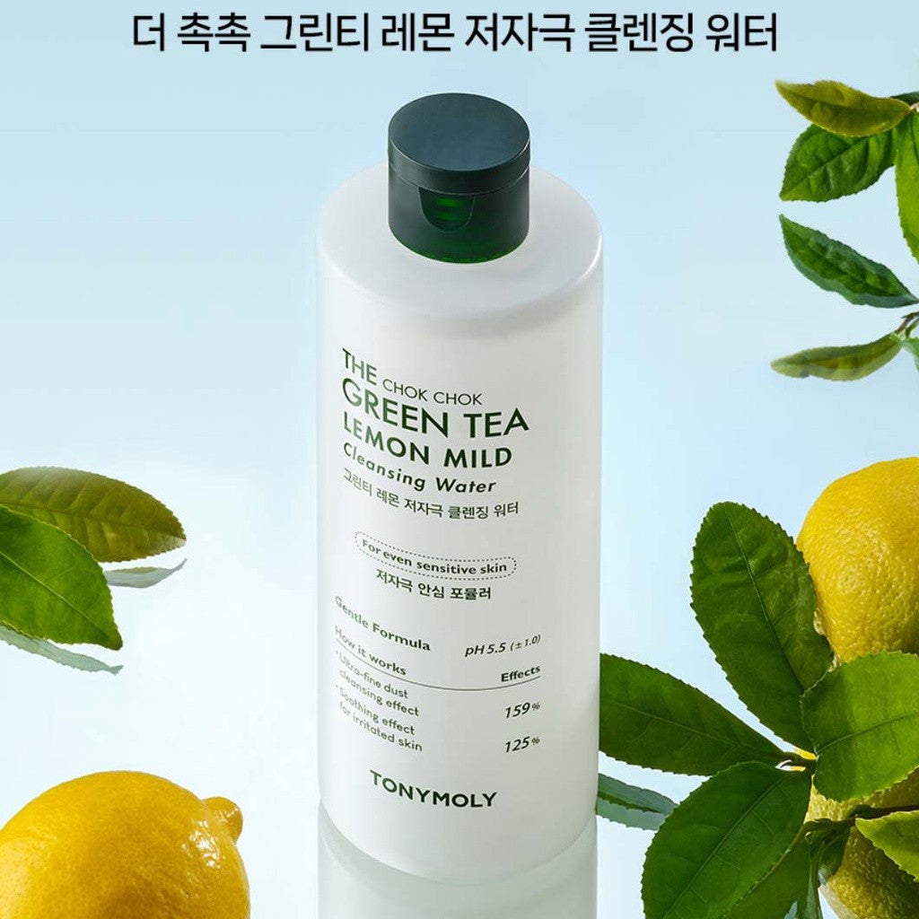 TONYMOLY The Chok Chok Green Tea Lemon Mild Cleansing Water 300ml