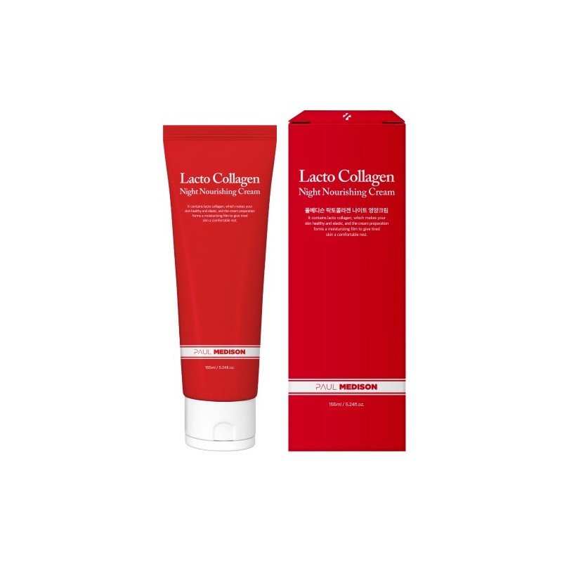 Paul Medison Lacto Collagen Night Nutrition Cream 155ml