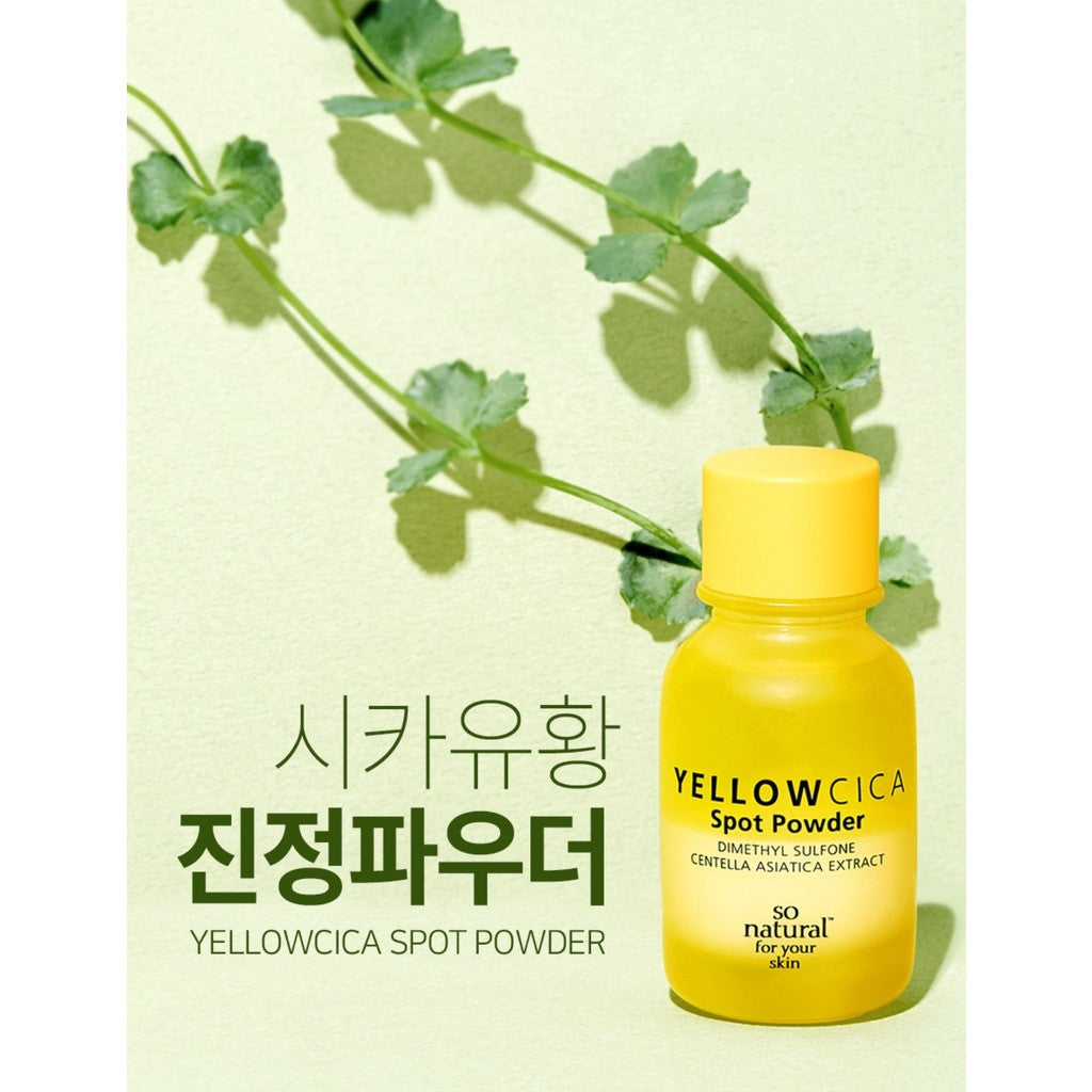 SO NATURAL Yellow Cica Spot Powder 17ml
