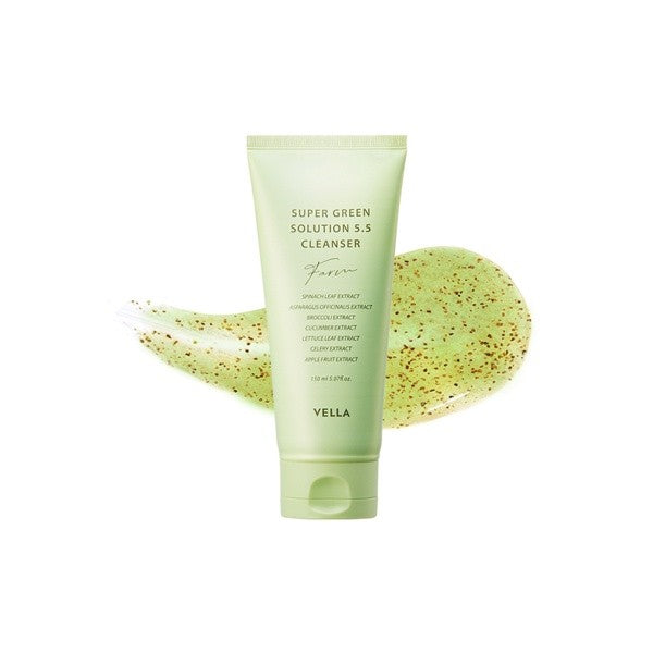 VELLA Super Green Solution 5.5 Cleanser 150ml
