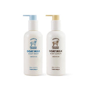 TONYMOLY Premium Goat Milk Moist Body Wash/Body Lotion 300ml
