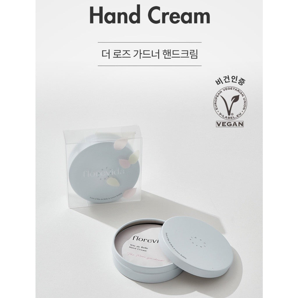 Florevida The Rose Gardener Scented Vegan Hand Cream Sample Kit 1g*8ea